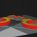Mô hình còng tay gia cố (Reinforced Handcuffs) in 3D - Thumbnail 1