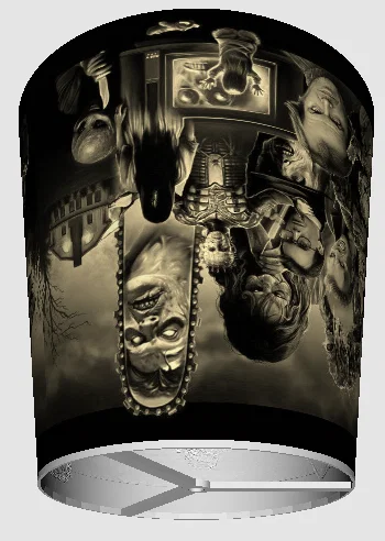 Horror Lampshade – Chụp đèn Lithopane phim kinh dị - Image 2