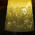 Horror Lampshade – Chụp đèn Lithopane phim kinh dị - Thumbnail 5