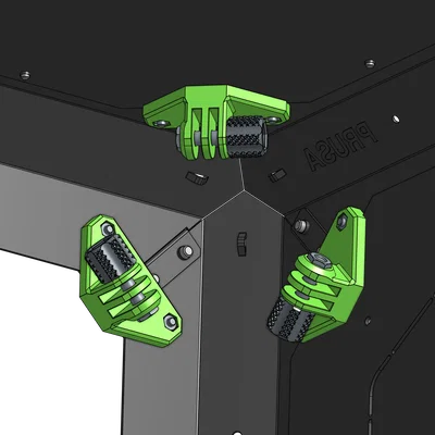 Ngàm góc tương thích GoPro cho Original Prusa Enclosure (OPE)