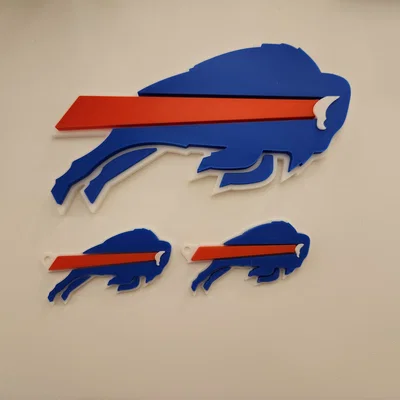 Logo Buffalo Bills 3D