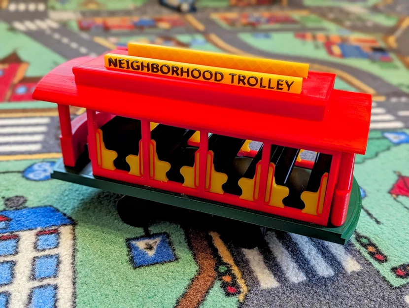 Xe Trolley Khu Phố Mister Rogers (Mister Rogers' Neighborhood Trolley) - Image 1
