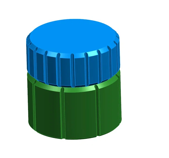 Hộp đựng đồ nhỏ gọn với nắp vặn ren - File in 3D tiện dụng - Image 2
