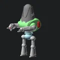 Robot kiểu Fallout (posable) - Thumbnail 2