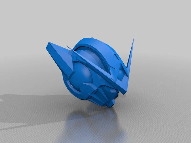 Mô hình mặt nạ Gundam Exia in 3D sắc nét - Gundam Exia Mask STL - Image 1