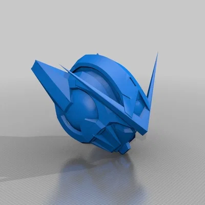 Mô hình mặt nạ Gundam Exia in 3D sắc nét - Gundam Exia Mask STL