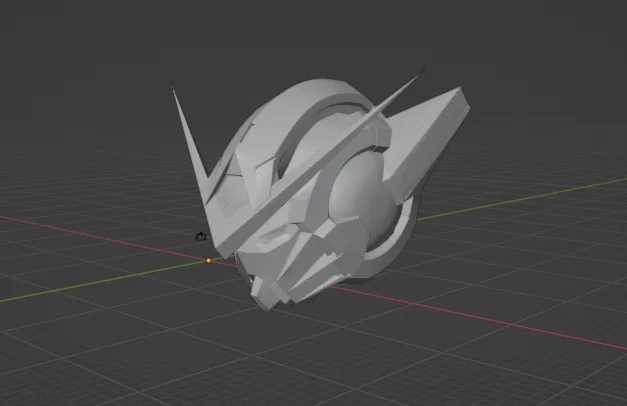 Mô hình đầu Gundam Exia tương thích Dummy 13 (In 3D) - Image 1