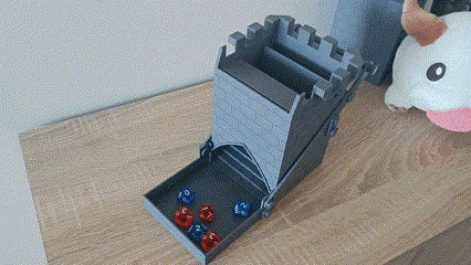 Tháp đổ xúc xắc tự nạp (Self-loading) với cơ chế nạp lại - Image 2