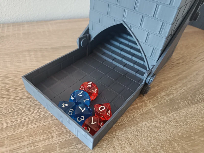 Tháp đổ xúc xắc tự nạp (Self-loading) với cơ chế nạp lại - Image 3