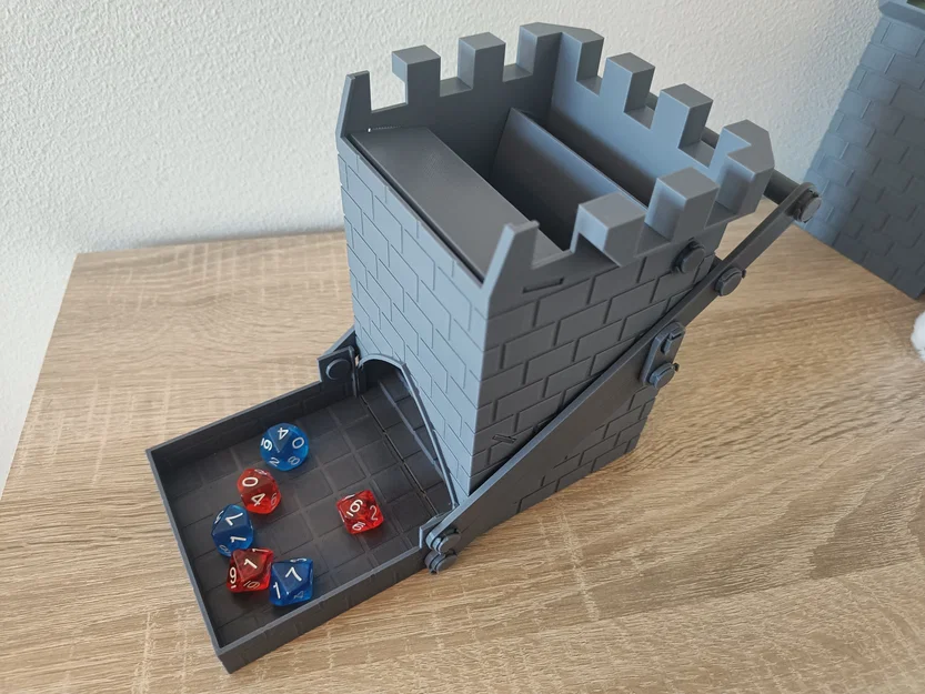 Tháp đổ xúc xắc tự nạp (Self-loading) với cơ chế nạp lại - Image 5