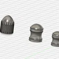 Mô hình đạn Slug và Diabolo 9mm 7,62mm cho súng hơi PCP - Thumbnail 2
