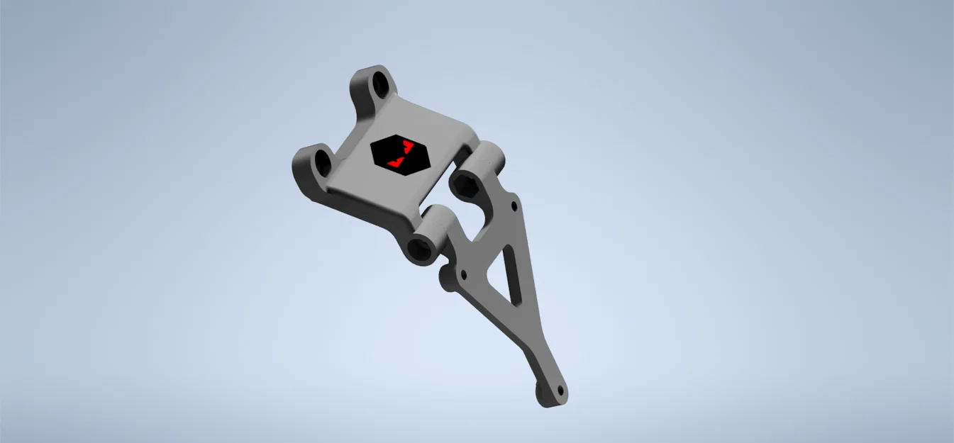 Bracket gắn biển số Piaggio Zip để tháo dè (fender) - Image 1