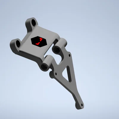 Bracket gắn biển số Piaggio Zip để tháo dè (fender)