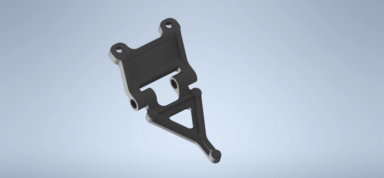 Bracket gắn biển số Piaggio Zip để tháo dè (fender) - Image 2