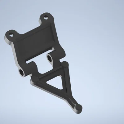 Bracket gắn biển số Piaggio Zip để tháo dè (fender)