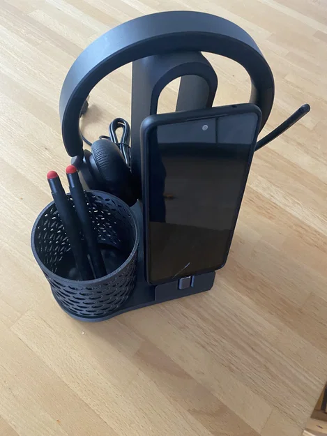 Khay sắp xếp bàn kèm bộ sạc điện thoại (Table Organiser with Phone Charger) - Image 7