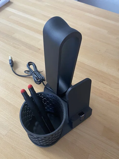 Khay sắp xếp bàn kèm bộ sạc điện thoại (Table Organiser with Phone Charger) - Image 8