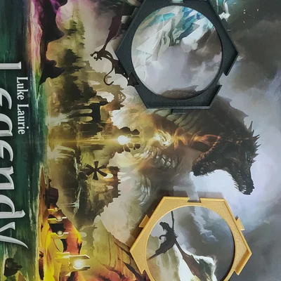 Khung Gắn Gạch Bản Đồ Dwellings of Eldervale - Phụ Kiện Board Game