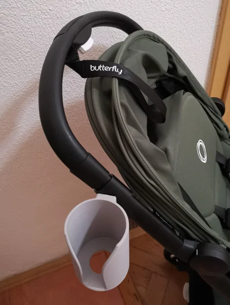 Khay đựng cốc tiện lợi cho xe đẩy Bugaboo Butterfly - In 3D dễ dàng - Image 2