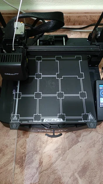 File test cân bàn in (Bed Level Test) chuẩn cho Ender 3 V3 SE - Image 1