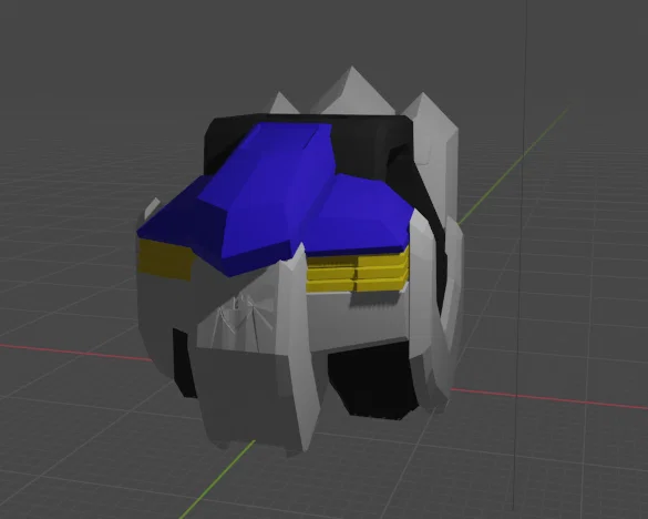 Giáp ngực và động cơ đẩy Dummy 13 Gundam Barbatos (In 3D) - Image 1