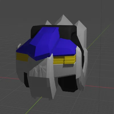 Giáp ngực và động cơ đẩy Dummy 13 Gundam Barbatos (In 3D)