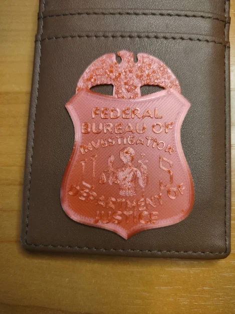 Bản replica huy hiệu FBI (FBI Badge replica) - Image 1