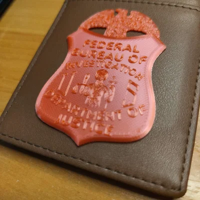Bản replica huy hiệu FBI (FBI Badge replica)