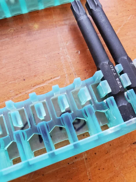 Khay đựng mũi vít lục giác 3D (Hex Driver Bit Holder) tùy chỉnh - Image 2