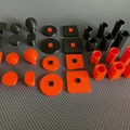Móc treo tường modular (Wall/Coat hooks – Kleiderhaken/Wandhaken) - Thumbnail 2