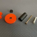 Móc treo tường modular (Wall/Coat hooks – Kleiderhaken/Wandhaken) - Thumbnail 4