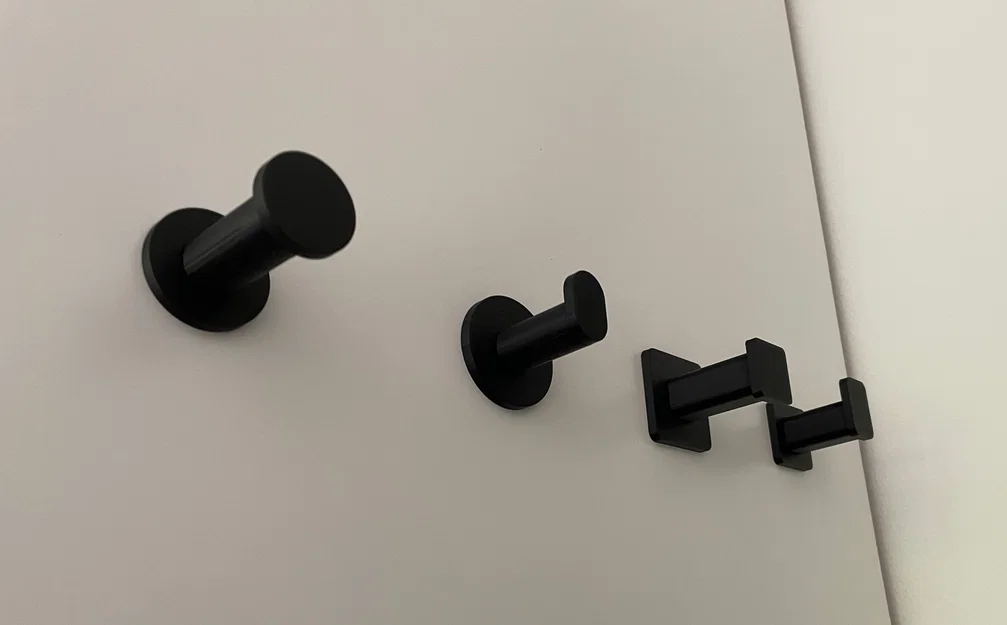 Móc treo tường modular (Wall/Coat hooks – Kleiderhaken/Wandhaken) - Image 9