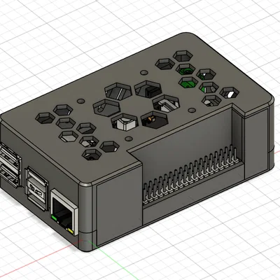Case quạt 40mm cho BTT PI2