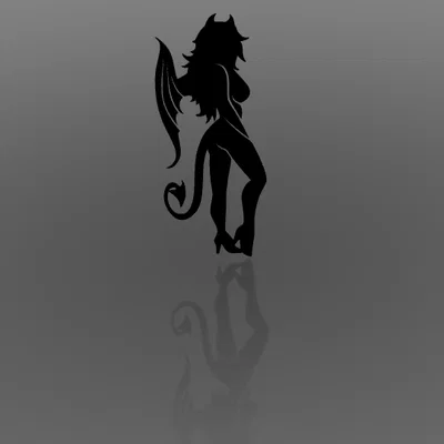 Mô hình trang trí tường Devil (Ác nữ) in 3D độc đáo