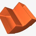 Ống thông gió chữ nhật 110x55mm góc 90° dạng đứng (Upright) - Bản cập nhật - Thumbnail 1