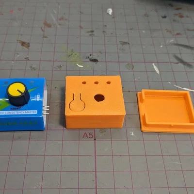 Hộp Bảo Vệ Servo Tester (Không Cần Ốc Vít) - In 3D Đơn Giản