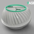 Chậu cây 3D hiện đại với vòng trang trí đổi màu linh hoạt - Thumbnail 5