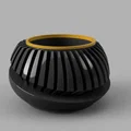 Chậu cây 3D hiện đại với vòng trang trí đổi màu linh hoạt - Thumbnail 7