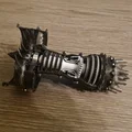 Jet Engine 40% scale – Động cơ phản lực tỉ lệ 40% (in resin) - Thumbnail 2