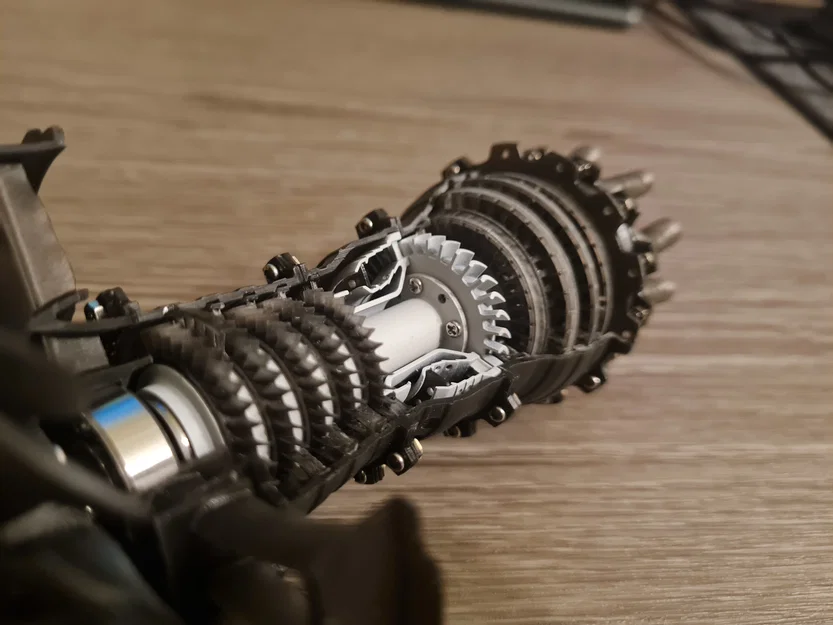 Jet Engine 40% scale – Động cơ phản lực tỉ lệ 40% (in resin) - Image 5