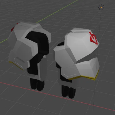 Bộ giáp vai Gundam Barbatos cho mô hình Dummy 13