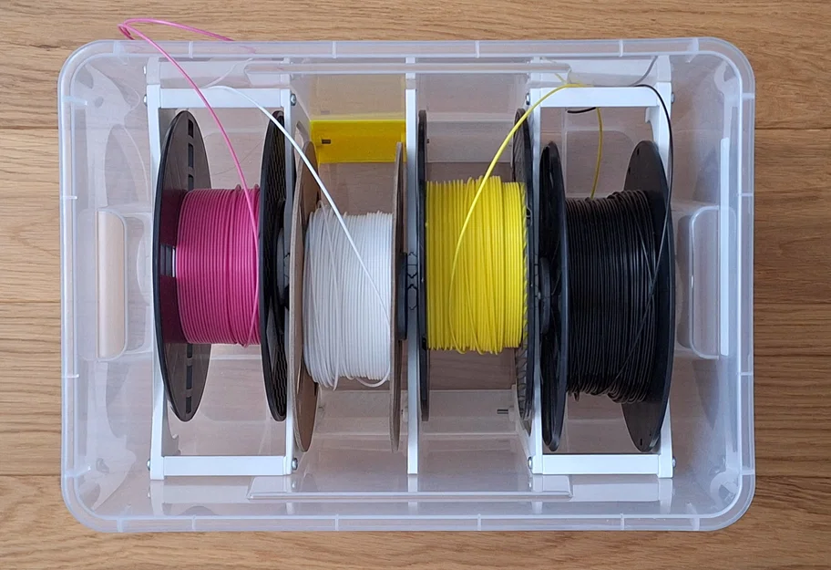 Samla 22L All-in-One: Hộp sấy nhựa đa năng, tích hợp bộ tự cuốn cho 4 cuộn nhựa - Image 1