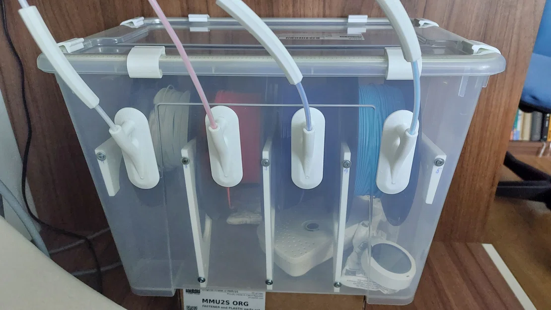 Samla 22L All-in-One: Hộp sấy nhựa đa năng, tích hợp bộ tự cuốn cho 4 cuộn nhựa - Image 2