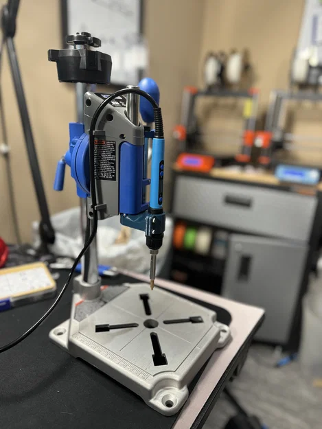Adapter ép Heatset Insert cho Dremel 220-01 Drill Press (Dremel Heatset Insert Press Adapter) - Image 1