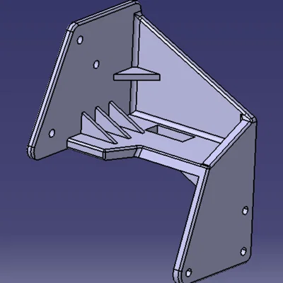 Giá đỡ màn hình cho Ender 3 V3 SE (Screen Holder Gantry Support)