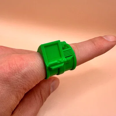 Nhẫn Pip-Boy Ring 2000 MK Mini - Món đồ chơi Fidget độc đáo cho game thủ