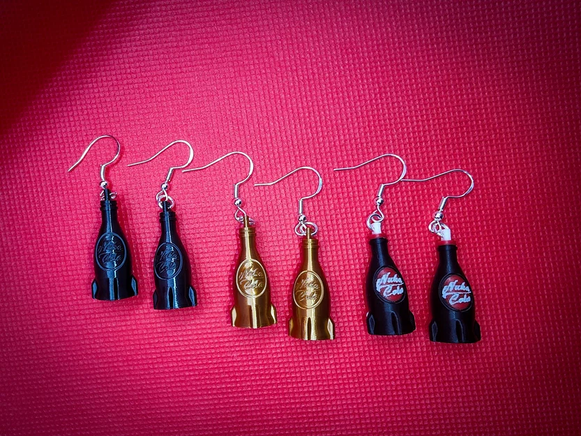 Bông tai Fallout Nuka Cola - Image 4