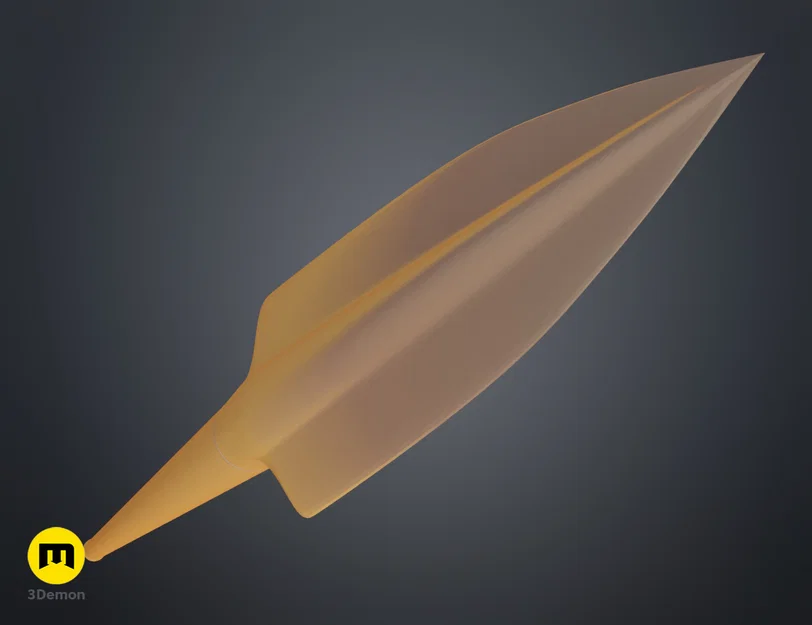 Mẫu in 3D Mandalorian Beskar Spear (STL/OBJ) lắp ráp - Image 7