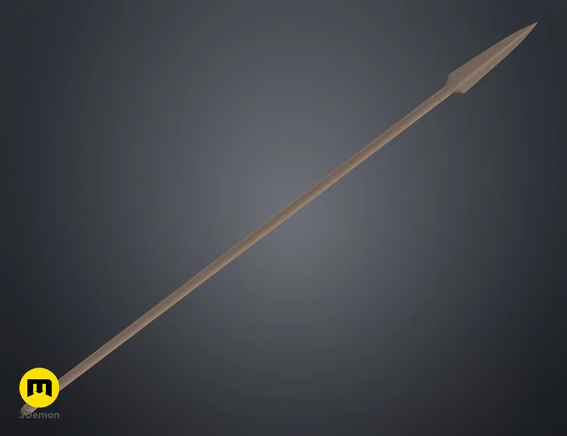 Mẫu in 3D Mandalorian Beskar Spear (STL/OBJ) lắp ráp - Image 8