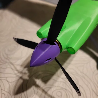 "2" - Spinner 51mm RC 3 cánh cho 3dLabPrint Zivko Edge 540 48"